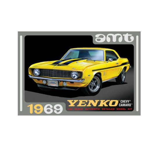 Maquette de voiture en plastique 1969 Chevy Camaro Yenko 1/25 Maquette de voiture en plastique 1969 Chevy Camaro Yenko 1/25