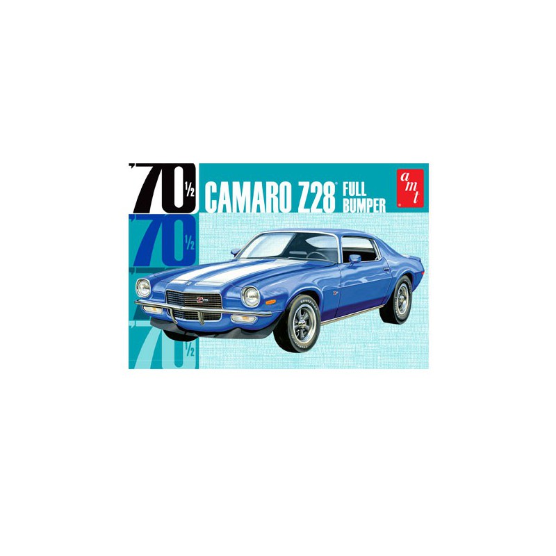 Maquette de voiture en plastique 1970 Camaro Z28 Full Bumper 1/25