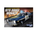 Maquette de voiture en plastique 1978 Dodge Monaco CHP Police car 1/25 Maquette de voiture en plastique 1978 Dodge Monaco CHP Police car 1/25