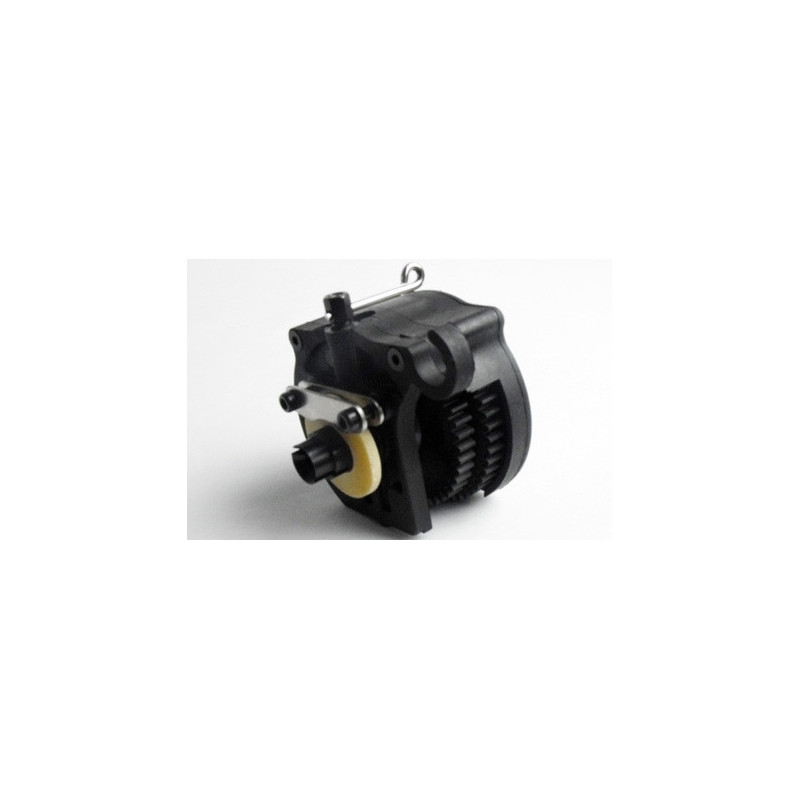 Pièce pour voiture thermique tous chemin 1/10 Boitier Transm central 2V