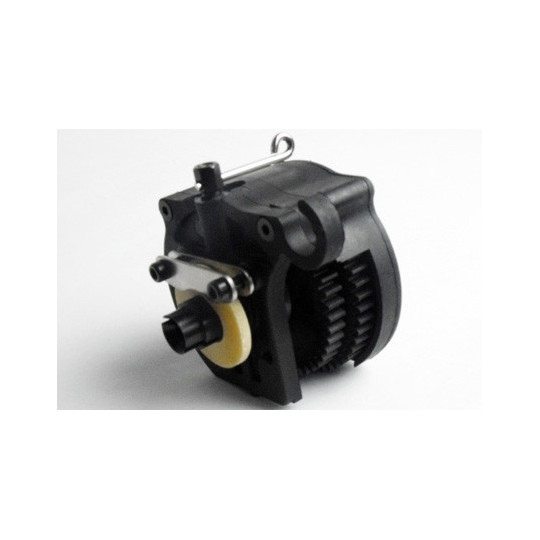 Pièce pour voiture thermique tous chemin 1/10 Boitier Transm central 2V