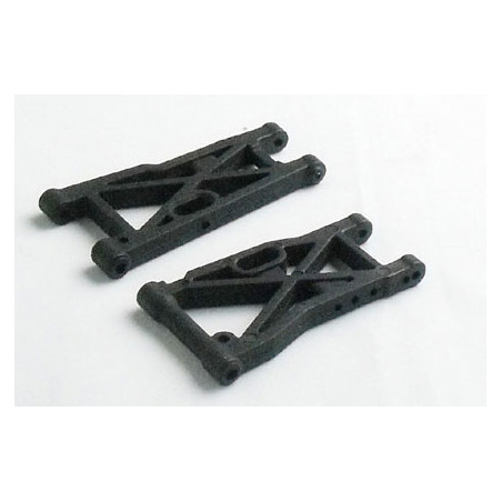 Pièce pour voiture electrique tous chemin 1/10 Bras suspension avant infér. Pièce pour voiture electrique tous chemin 1/10 Bras suspension avant infér.