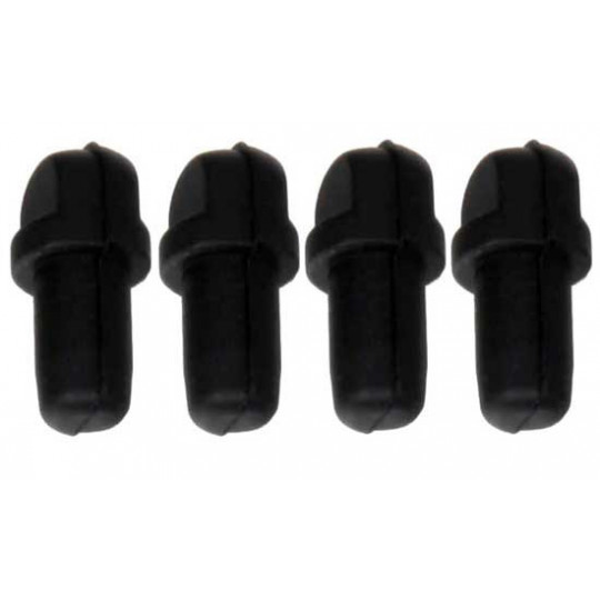 Pièce pour voilier radiocommandé Butées caoutchouc 4 pcs Pièce pour voilier radiocommandé Butées caoutchouc 4 pcs