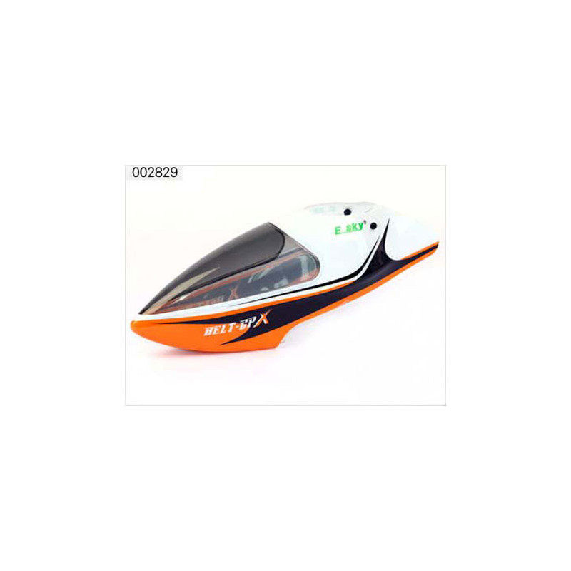 Pièce pour hélicoptère électrique CABINE ORANGE 700 CPX