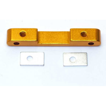 Pièce pour voiture electrique tous chemin 1/10 Cale Bras Suspension Aluminium Pièce pour voiture electrique tous chemin 1/10 Cale Bras Suspension Aluminium
