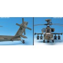 Maquette d'hélicoptère en plastique AH-64D LONGBOW 1/48 Maquette d'hélicoptère en plastique AH-64D LONGBOW 1/48