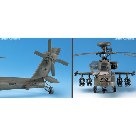 Maquette d'hélicoptère en plastique AH-64D LONGBOW 1/48 Maquette d'hélicoptère en plastique AH-64D LONGBOW 1/48