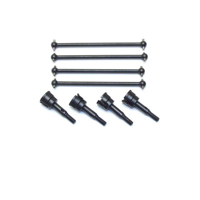 Pièce pour voiture electrique tous chemin 1/10 Cardans + Axes Roues