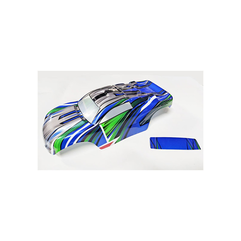 Pièce pour voiture thermique tous chemin 1/10 Carro. FLASH ST2 ROUGE