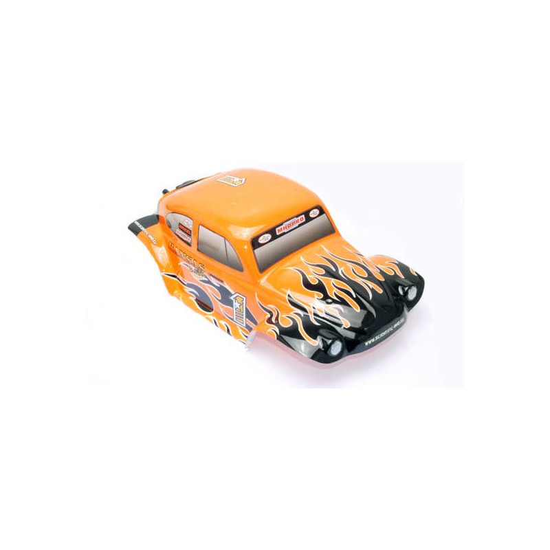 Pièce pour voiture electrique tous chemin 1/10 Carro. Kansas Baja orange