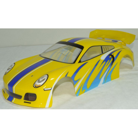 Pièce pour voiture electrique de piste 1/10 Carrosserie 911 Flash Piste Pièce pour voiture electrique de piste 1/10 Carrosserie 911 Flash Piste