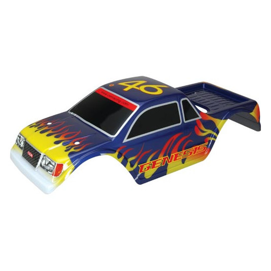 Pièce pour Monster Truck thermique 1/16 CARROSSERIE GENESIS VIOLET