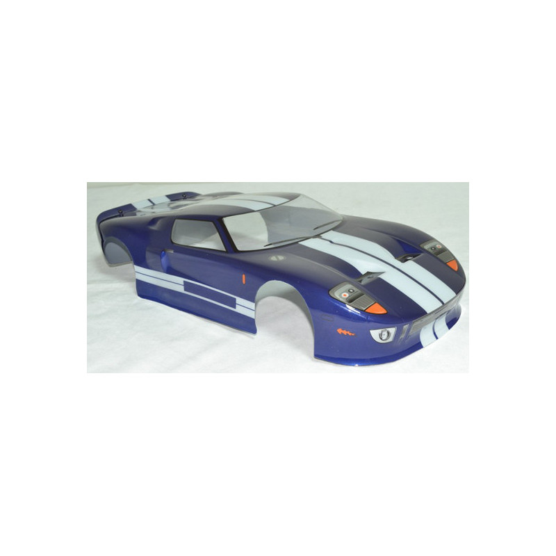 Pièce pour voiture electrique de piste 1/10 Carrosserie GT40 Bleu