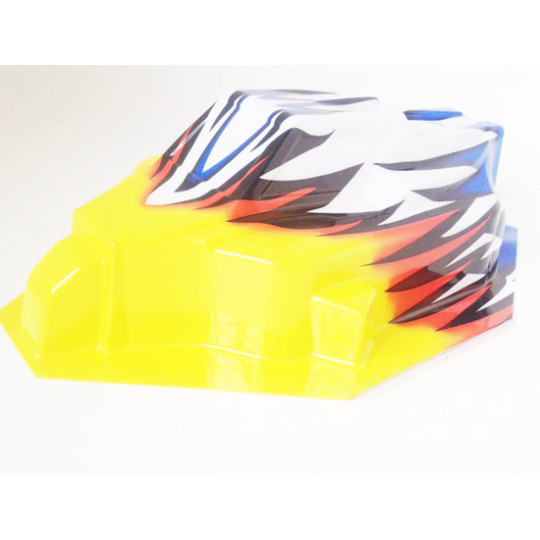 Pièce pour voiture thermique tous chemin 1/8 Carrosserie Gunner V2 A Peinte Pièce pour voiture thermique tous chemin 1/8 Carrosserie Gunner V2 A Peinte