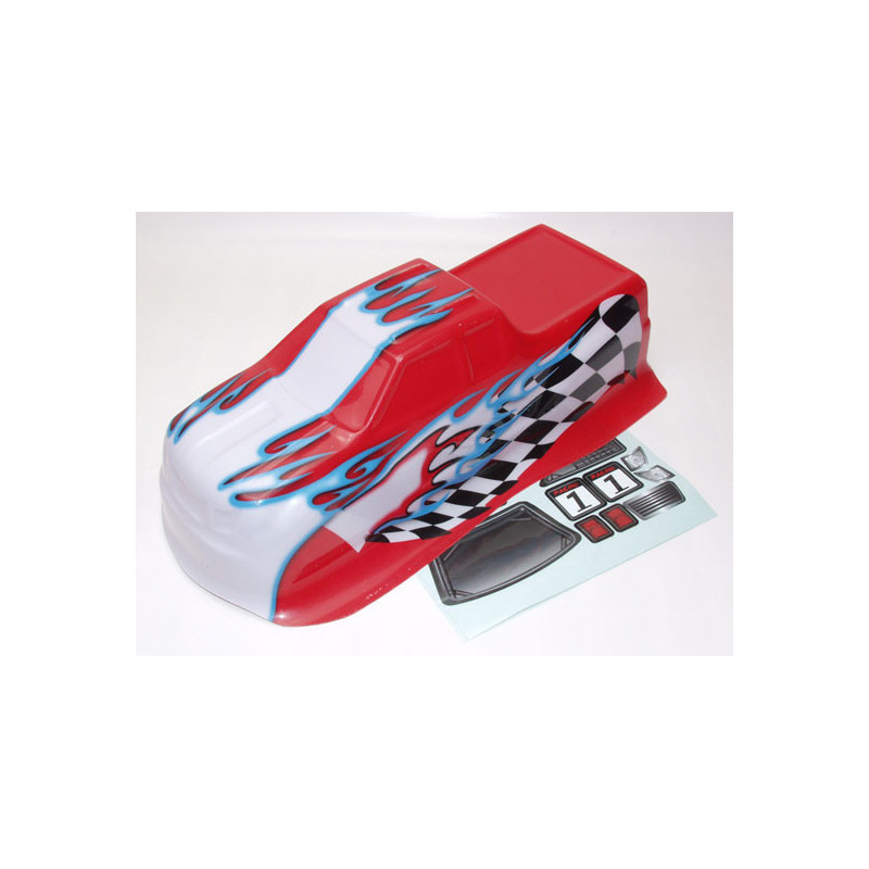 Pièce pour voiture electrique tous chemin 1/10 Carrosserie Monster Peinte