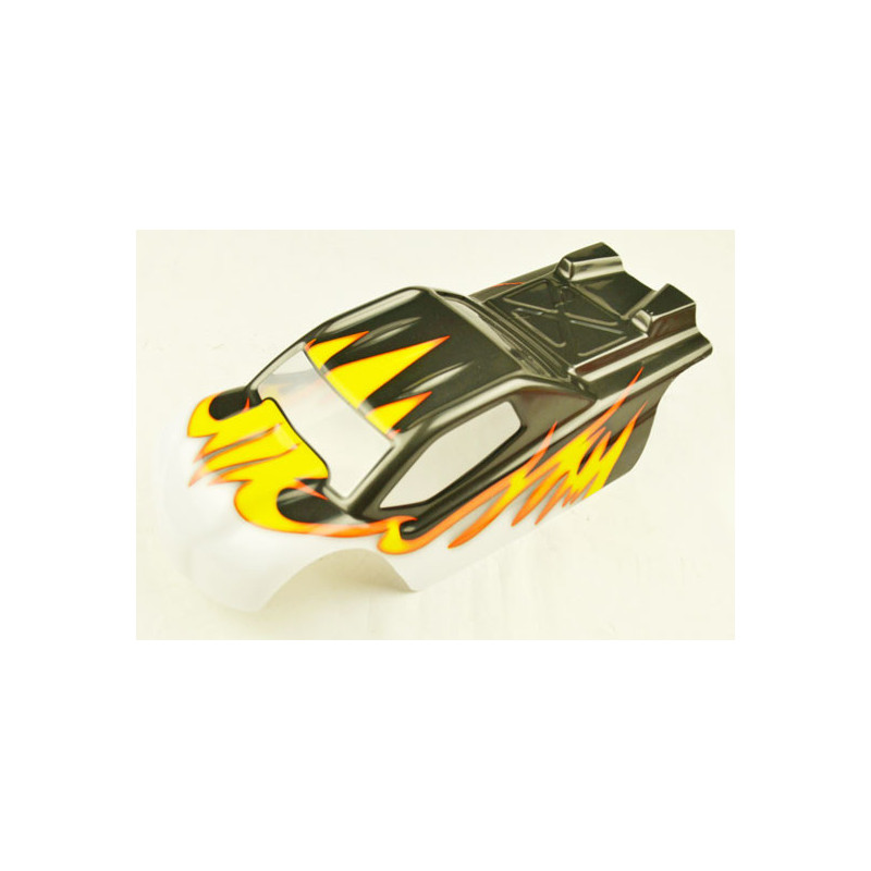 Pièce pour voiture electrique tous chemin 1/10 Carrosserie Noire Bulldog