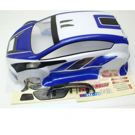 Pièce pour voiture electrique tous chemin 1/10 Carrosserie peinte Flash Rally Pièce pour voiture electrique tous chemin 1/10 Carrosserie peinte Flash Rally