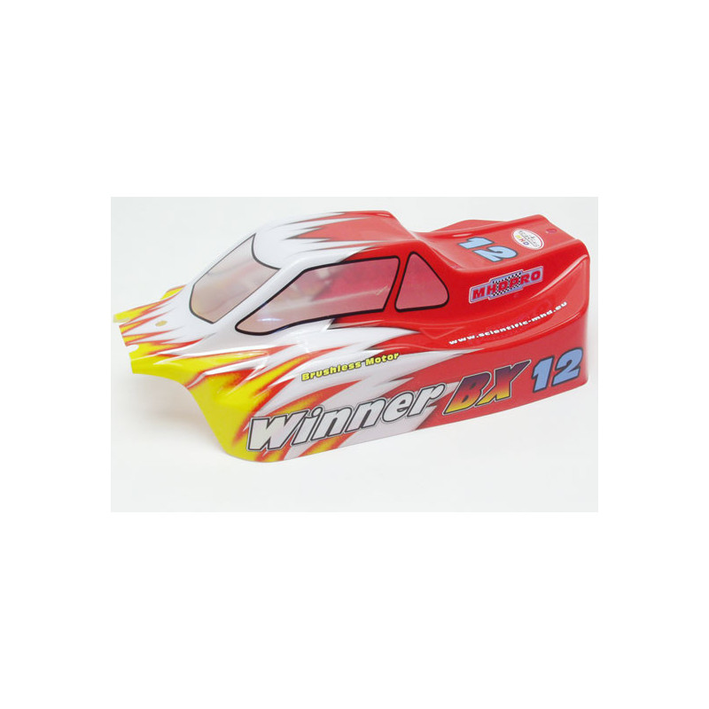 Pièce pour voiture thermique tous chemin 1/10 Carrosserie Rouge Buggy 1/10
