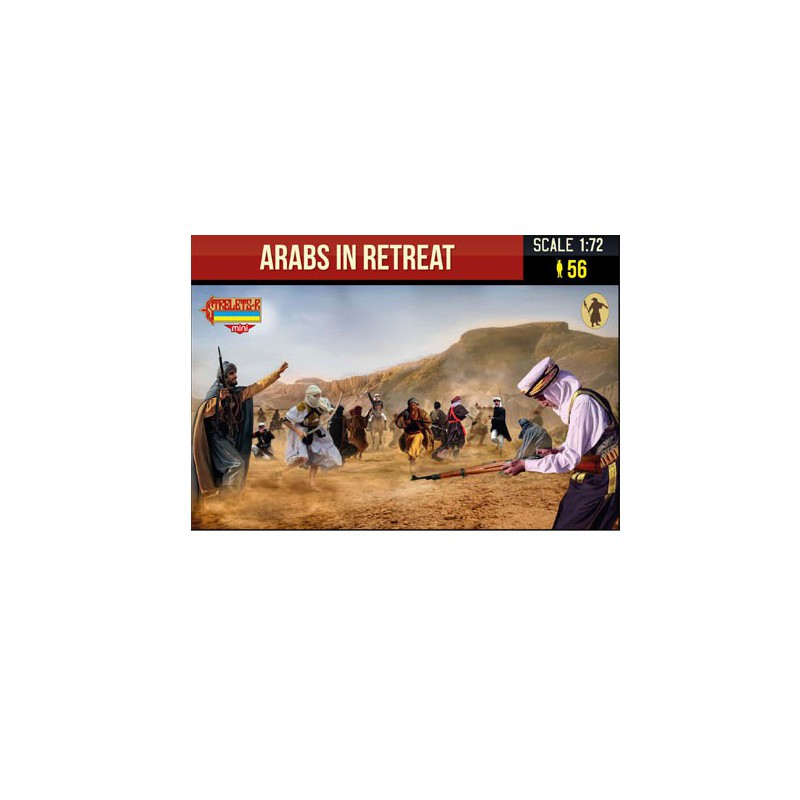 Figurine Arabs in retreat 1/72