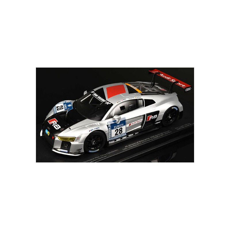 Voiture miniature Die Cast au1/18 AUDI R8 LMS Belgian Audi Club Team 24h Nurb. 1/18