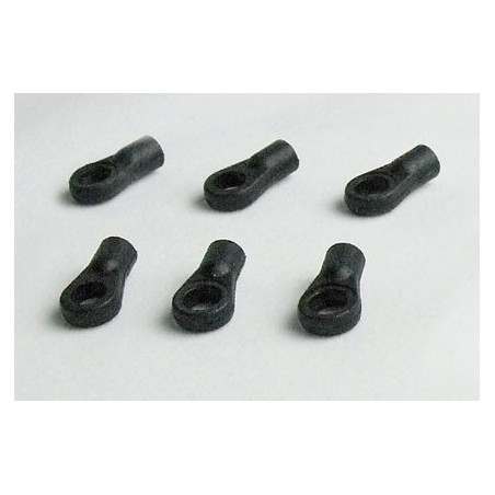 Pièce pour voiture electrique tous chemin 1/10 Chappes à rotule 6 pcs Pièce pour voiture electrique tous chemin 1/10 Chappes à rotule 6 pcs