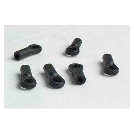 Pièce pour voiture electrique tous chemin 1/10 Chappes à rotule Direction 6pc Pièce pour voiture electrique tous chemin 1/10 Chappes à rotule Direction 6pc