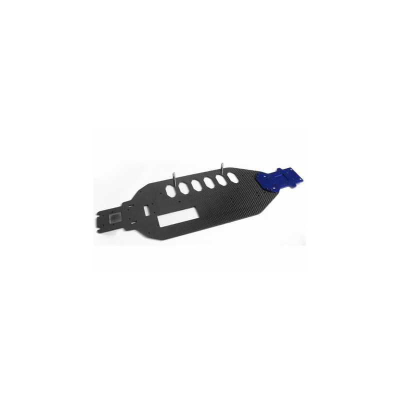 Pièce pour voiture electrique tous chemin 1/10 Châssis en carbone MT & TR