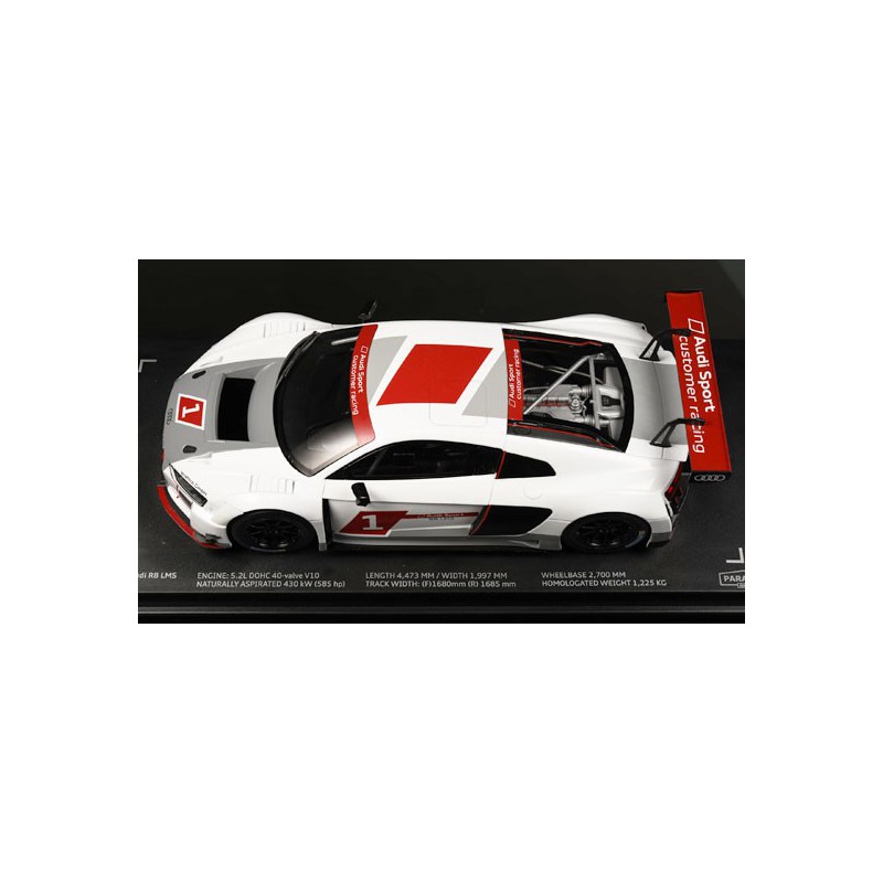 Voiture miniature Die Cast au1/18 AUDI R8 LMS Presentation car