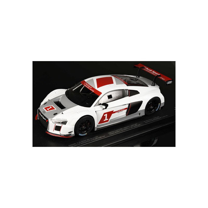 Voiture miniature Die Cast au1/18 AUDI R8 LMS Presentation car