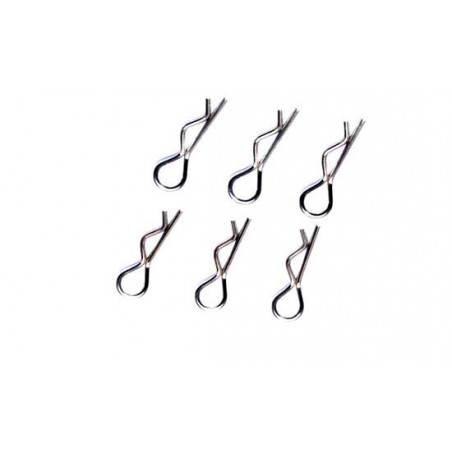Pièce pour voiture electrique tous chemin 1/10 Clips carrosserie moyens Pièce pour voiture electrique tous chemin 1/10 Clips carrosserie moyens
