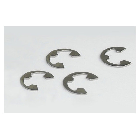 Pièce pour voiture electrique tous chemin 1/10 Clips en E D8 'pcs Pièce pour voiture electrique tous chemin 1/10 Clips en E D8 'pcs