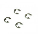 Pièce pour voiture electrique tous chemin 1/10 Clips en E 4mm