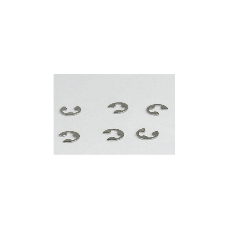 Pièce pour voiture electrique tous chemin 1/10 Clips en E D2,5  6pcs