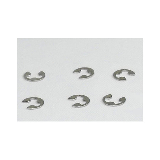 Pièce pour voiture electrique tous chemin 1/10 Clips en E D2,5  6pcs
