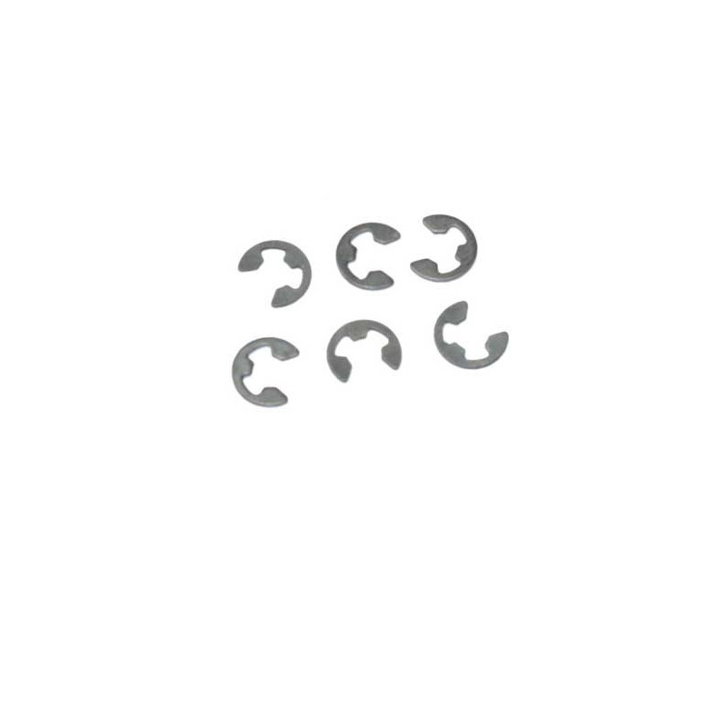 Pièce pour voiture electrique tous chemin 1/10 Clips en E Dia. 2.5 (6pcs)