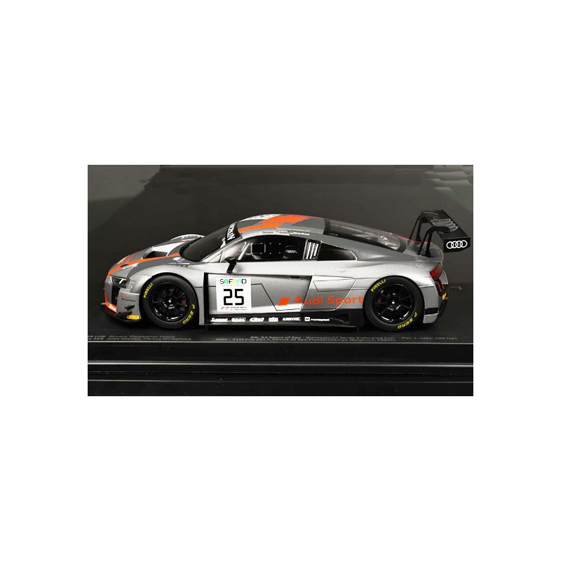 Voiture miniature Die Cast au1/18 AUDI R8 LMS Saintebloc Racing 24h SPA 1/18