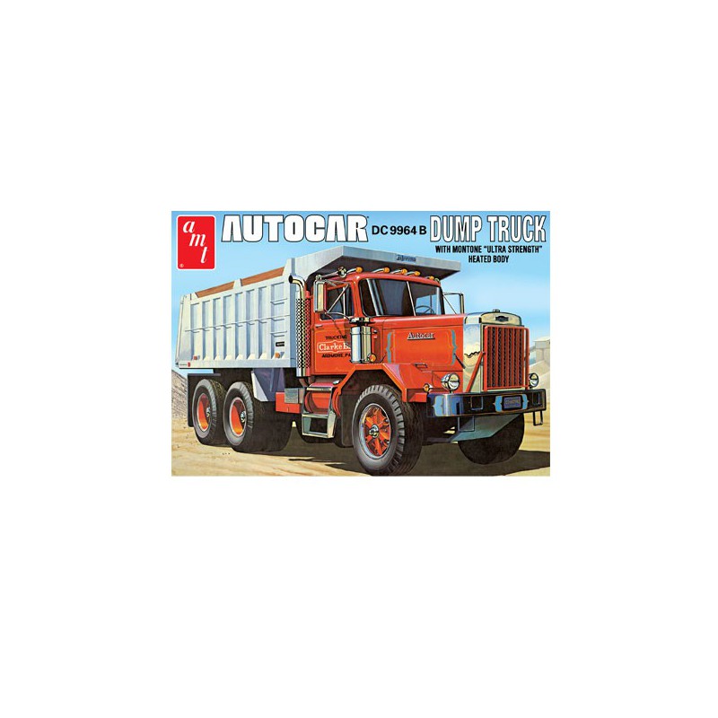 Maquette de camion en plastique Autocar Dump Truck 1/25