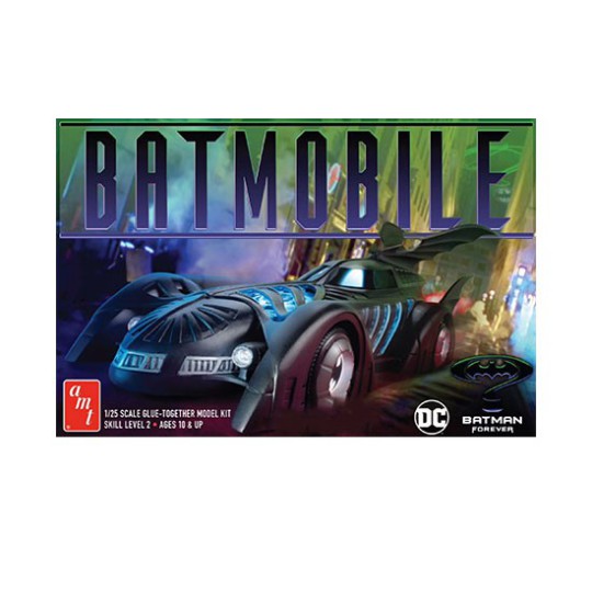 Maquette de voiture en plastique Batman Forever Batmobile 1/25 Maquette de voiture en plastique Batman Forever Batmobile 1/25