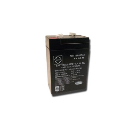 Accus au plomb pour appareil radiocommandé Batterie au Plomb 6V 4 Ah Accus au plomb pour appareil radiocommandé Batterie au Plomb 6V 4 Ah