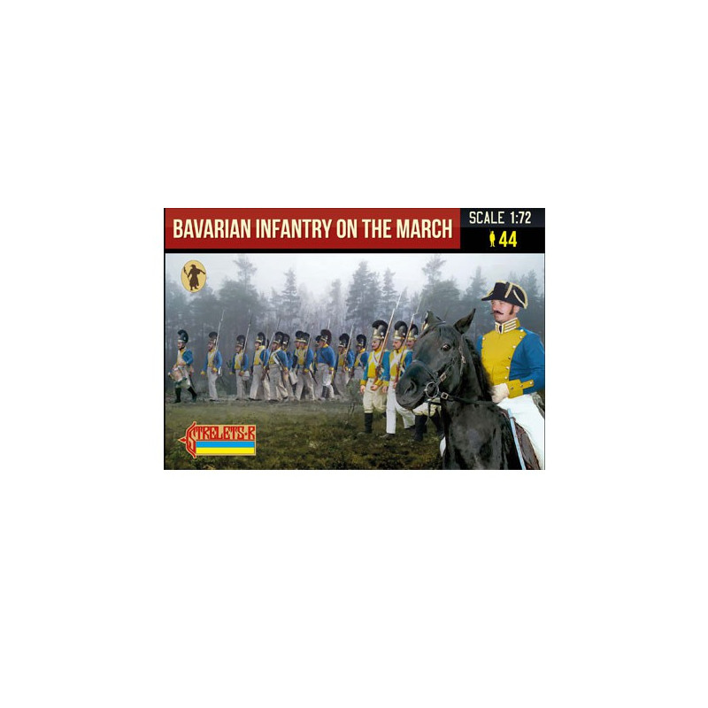 Figurine Bavarian Infantry on the March 1/72