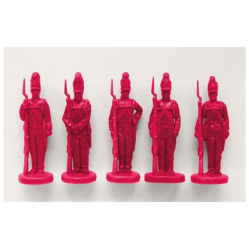 Figurine Bavarian Infantry Standing Order Arms 1/72