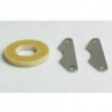 Pièce pour voiture thermique tous chemin 1/10 Disque et Plaquettes de frein Pièce pour voiture thermique tous chemin 1/10 Disque et Plaquettes de frein
