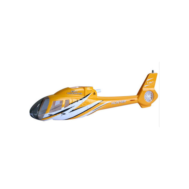 Pièce pour hélicoptère électrique EC 130 FUSELAGE JAUNE