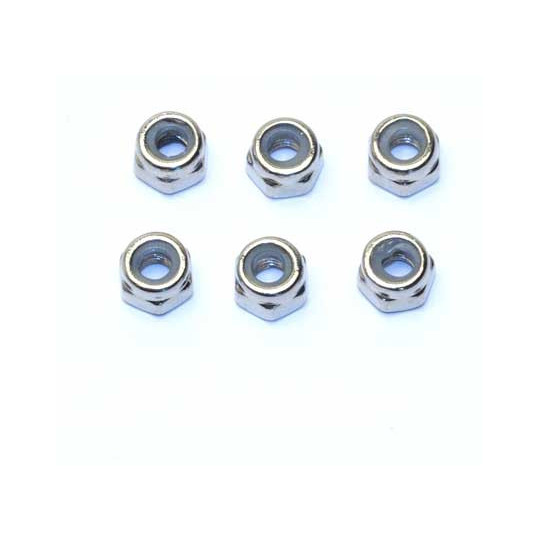 Pièce pour voiture electrique tous chemin 1/10 Ecrous Nylstop M4 Winner