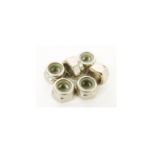 Pièce pour voiture thermique tous chemin 1/5 Ecrous Nylstop M5 x 6 pcs