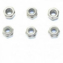 Pièce pour voiture electrique tous chemin 1/10 Ecrous Nystop M3 6pcs Pièce pour voiture electrique tous chemin 1/10 Ecrous Nystop M3 6pcs