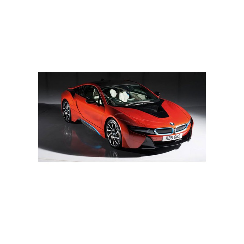 Voiture miniature Die Cast au1/18 BMW i8 PRO. RED (LHD) 1/18