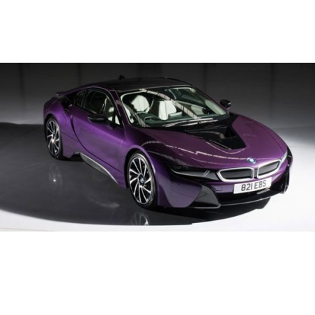 Voiture miniature Die Cast au1/18 BMW i8 PURPLE PEARL (LHD) 1/18 Voiture miniature Die Cast au1/18 BMW i8 PURPLE PEARL (LHD) 1/18