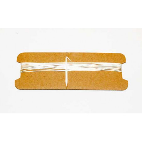 Pièce pour voilier radiocommandé Fil de gréement blanc 5m Pièce pour voilier radiocommandé Fil de gréement blanc 5m