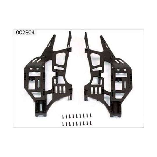 Pièce pour hélicoptère électrique FLANCS CHASSIS 700 CPX